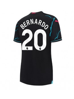 Manchester City Bernardo Silva #20 Ausweichtrikot für Frauen 2023-24 Kurzarm